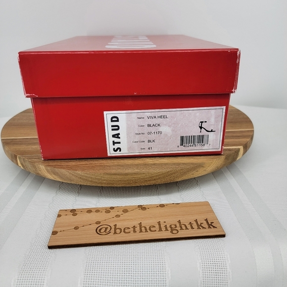 STAUD Women's Viva Ankle Strap Heels Size: 41 EU - Picture 10 of 10